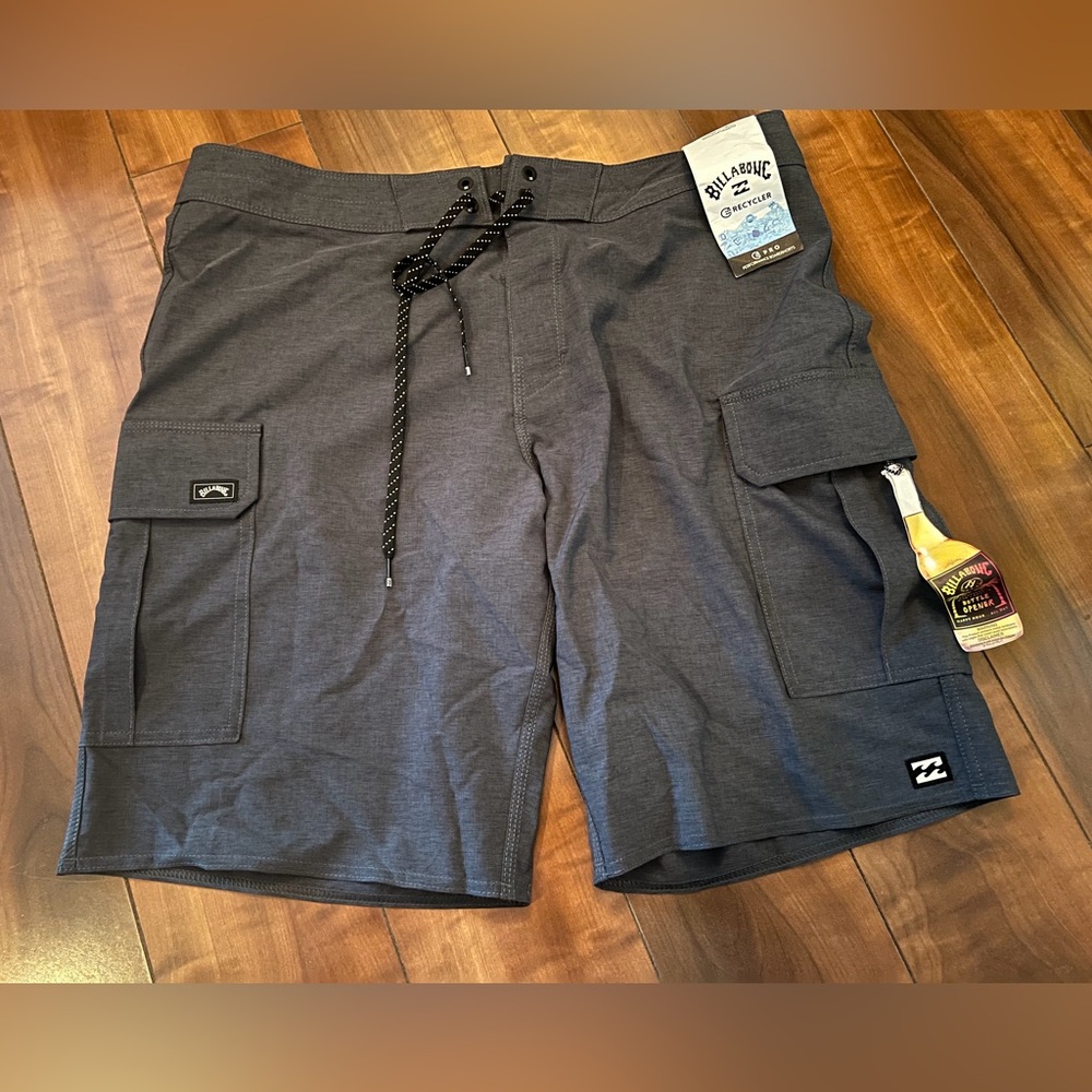 Billabong Gray Hybrid Shorts